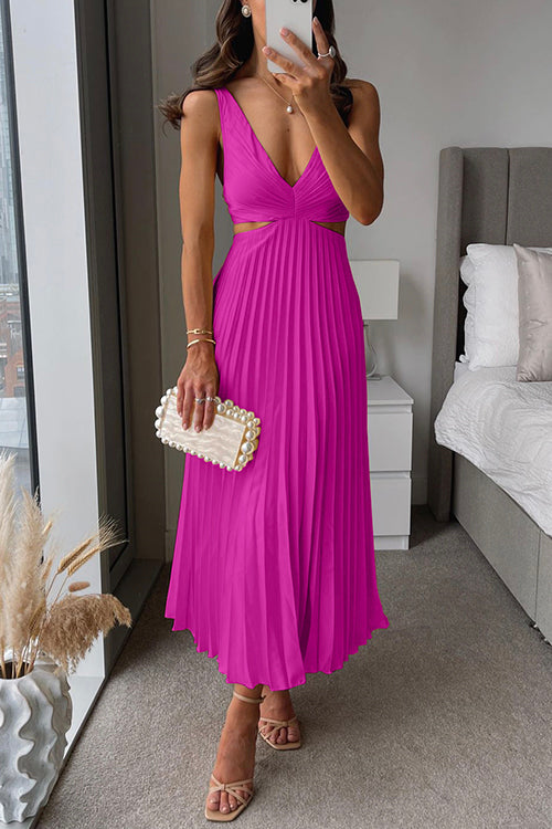 Abito Bellezza | Pleated Occasion Dress