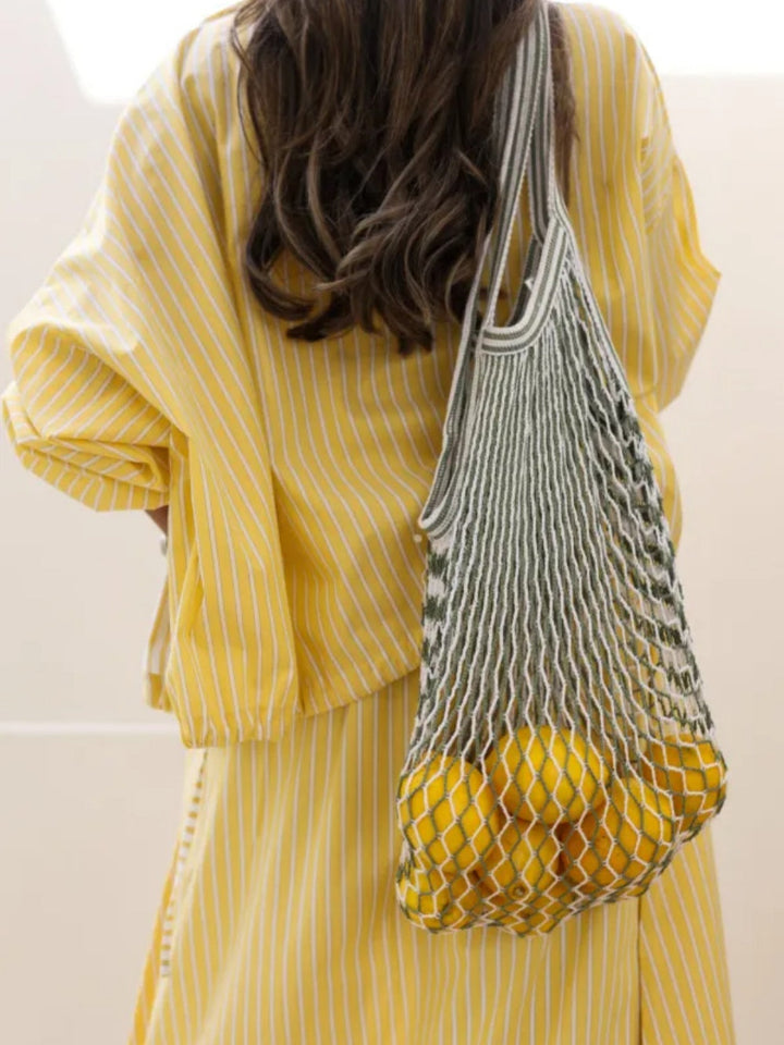 Sophie | Yellow Striped Casual Set