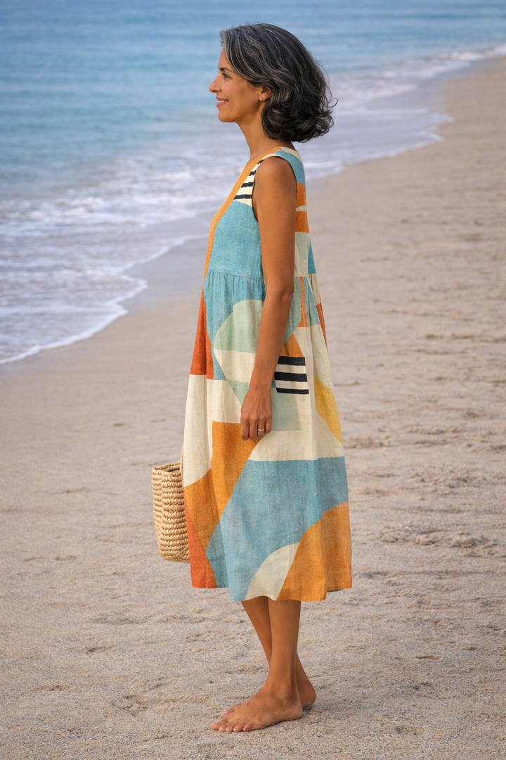 Iris | Summer Midi-Dress