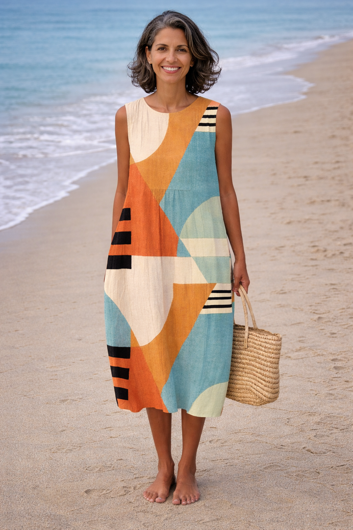 Iris | Summer Midi-Dress