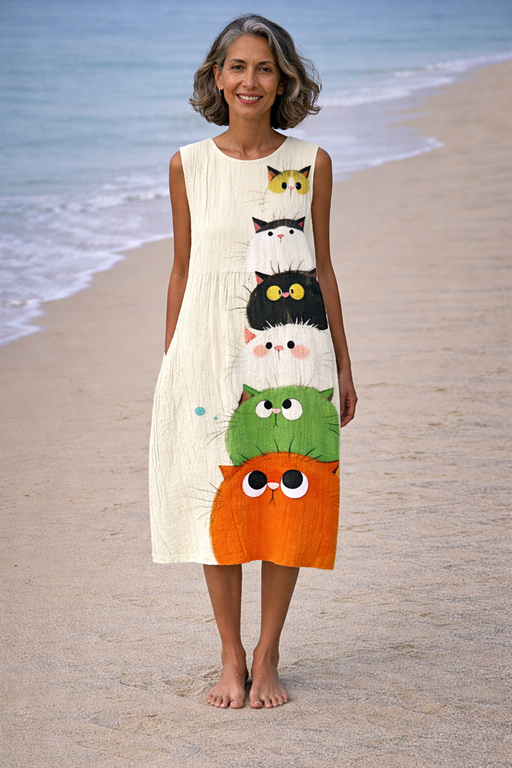 Zoé | Summer Midi-Dress