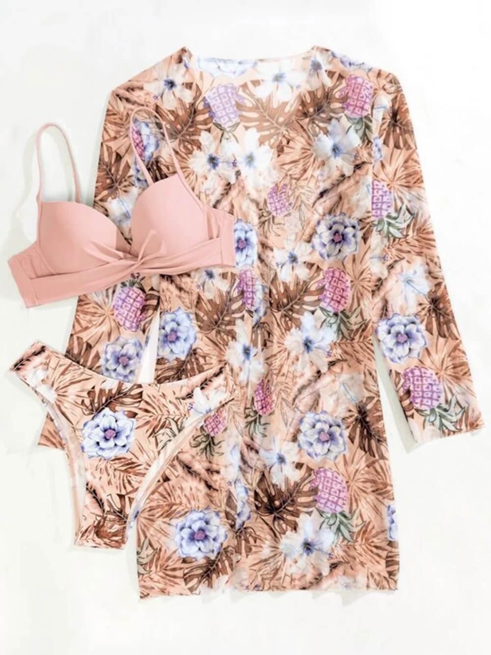 Lila | Printed Swimsuit Set