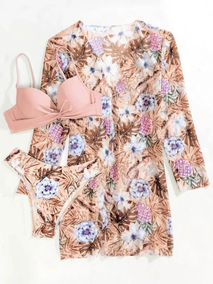 Lila | Printed Swimsuit Set