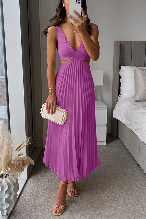 Abito Bellezza | Pleated Occasion Dress