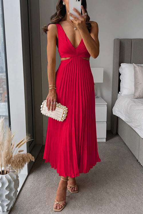 Abito Bellezza | Pleated Occasion Dress