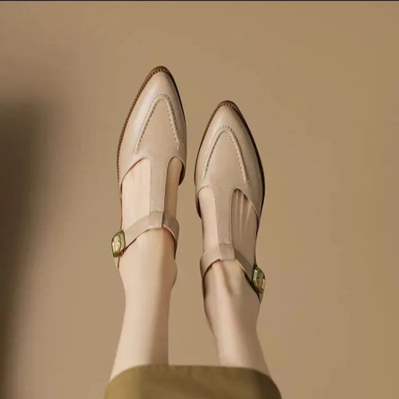 AURENZA™ | Buckle Shoes