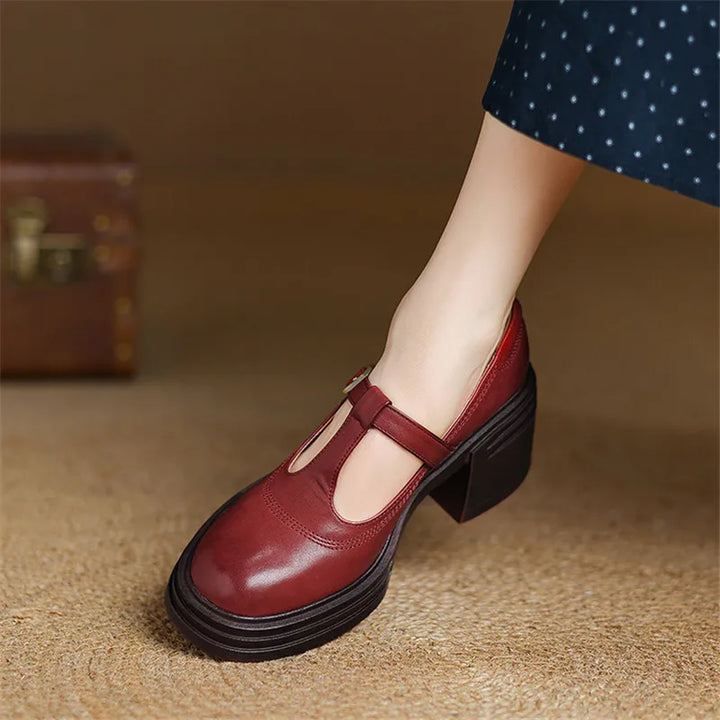 ELVANA™ | Chunky Pumps mary janes