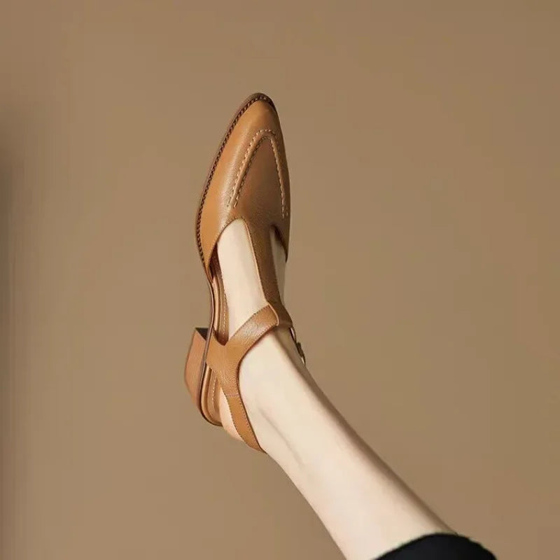 AURENZA™ | Buckle Shoes