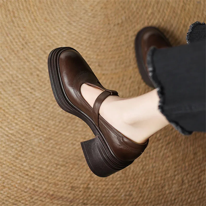 ELVANA™ | Chunky Pumps mary janes