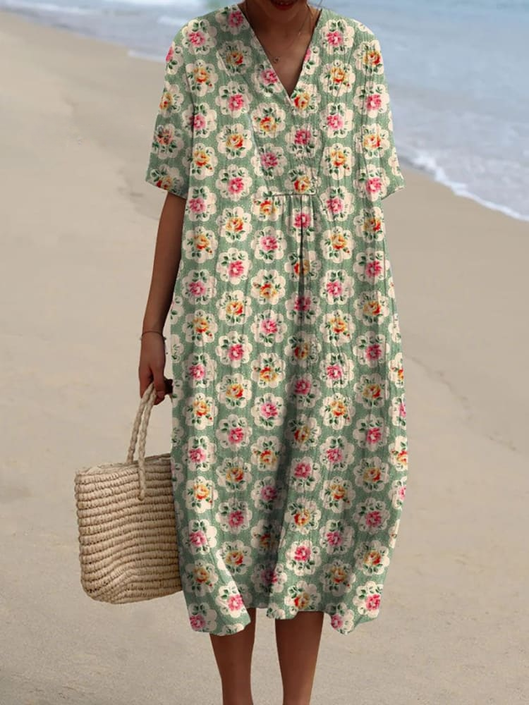 Quirine | Printed Summer Breeze Dress