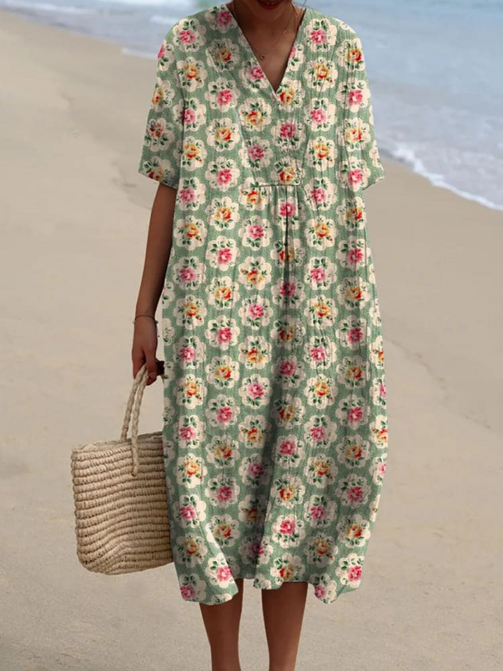 Quirine | Printed Summer Breeze Dress