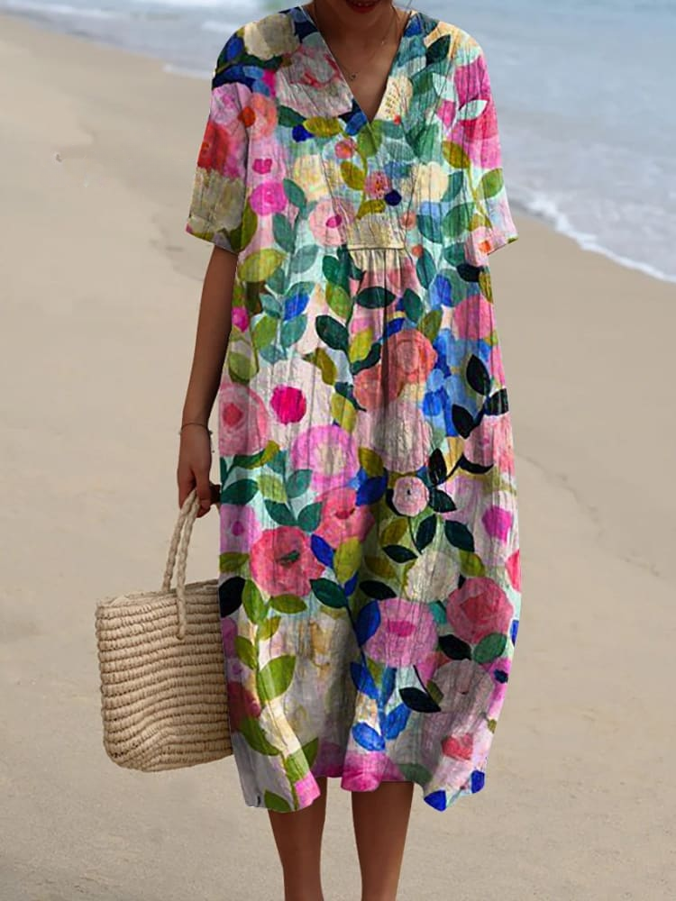 Quirine | Printed Summer Breeze Dress