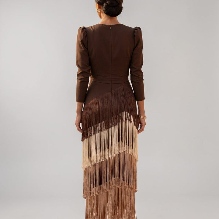 Sofia | Dress with Fringe