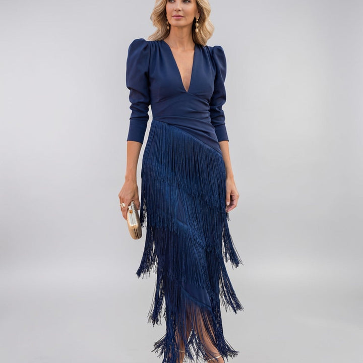 Sofia | Dress with Fringe