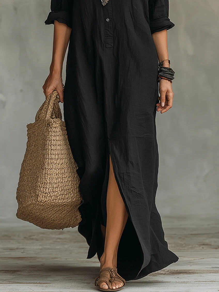 Saule™ - Effortless Maxi Dress Flattering Silhouette Versatile Everyday Wear