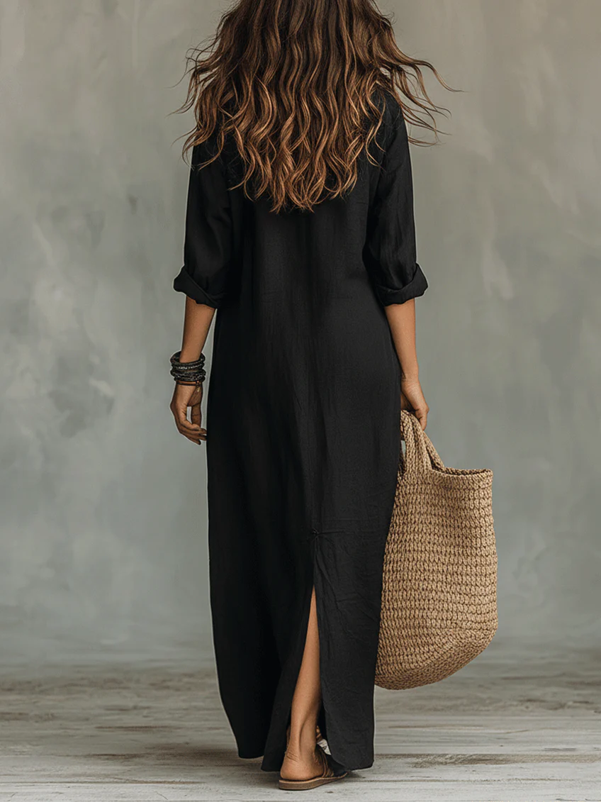 Saule™ - Effortless Maxi Dress Flattering Silhouette Versatile Everyday Wear