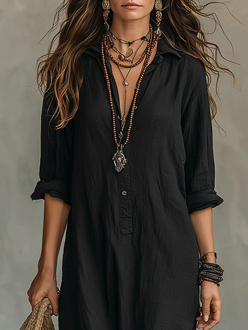 Saule™ - Effortless Maxi Dress Flattering Silhouette Versatile Everyday Wear
