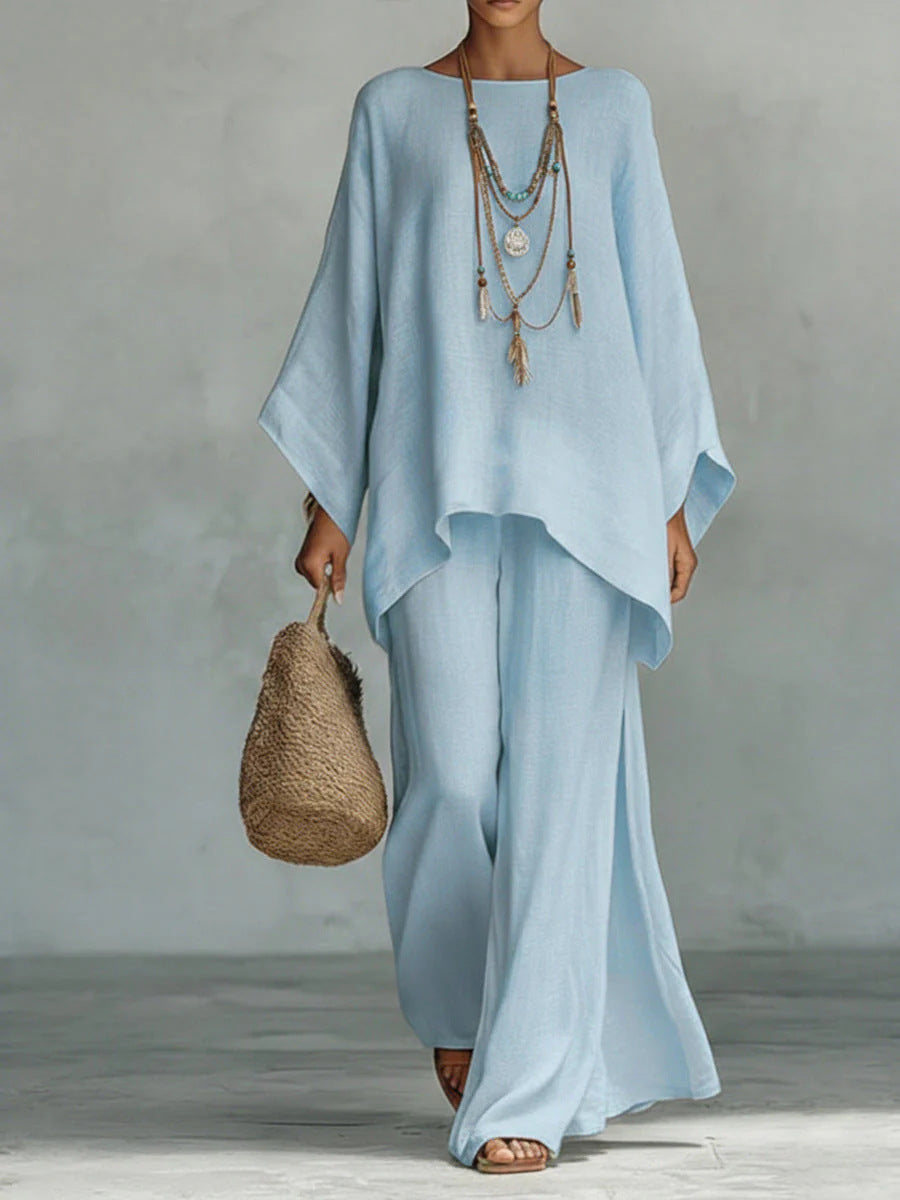 Lila | Flowy Top and Pants Set