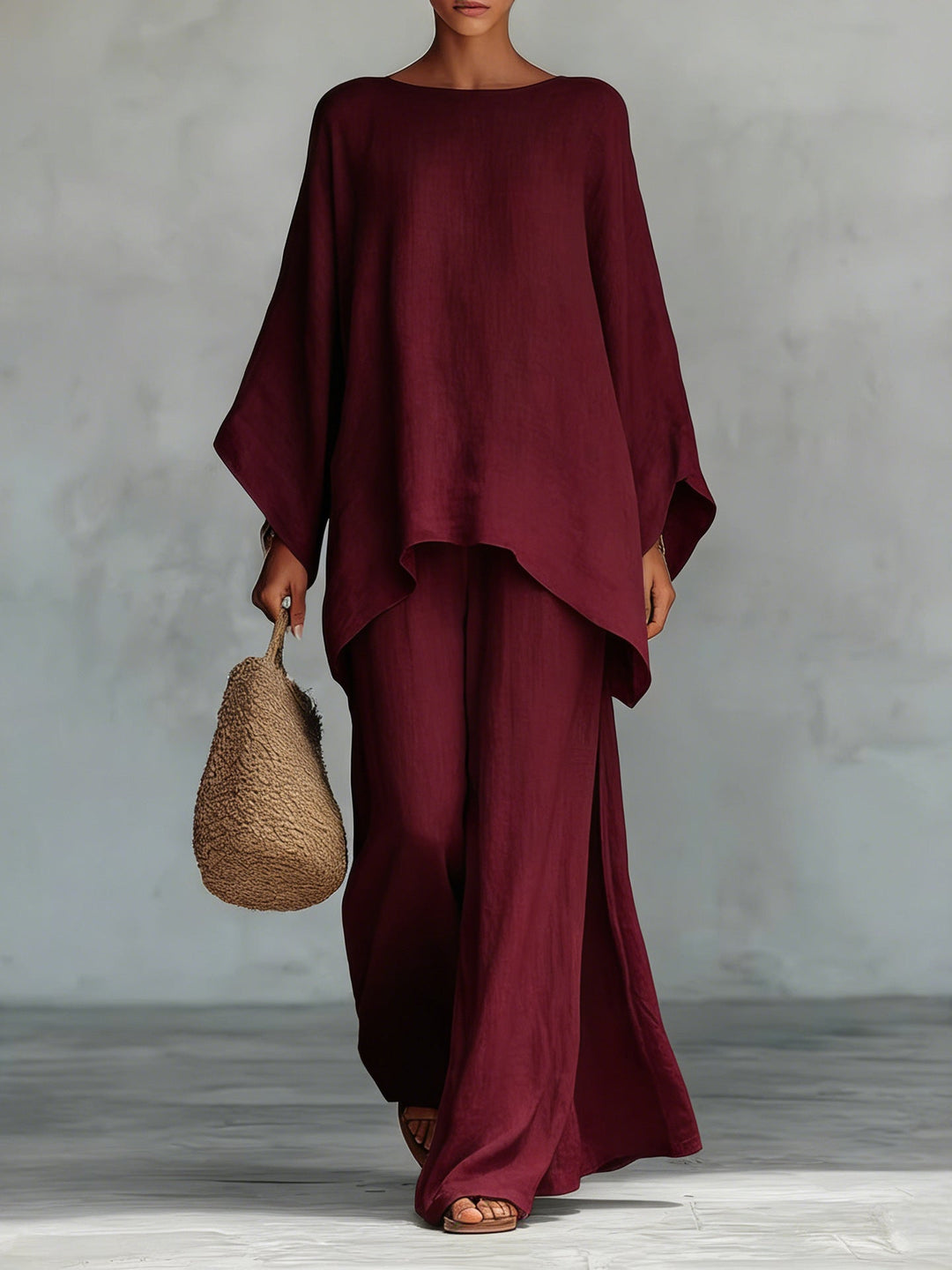 Lila | Flowy Top and Pants Set