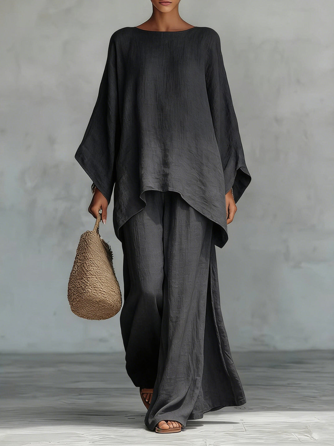 Lila | Flowy Top and Pants Set