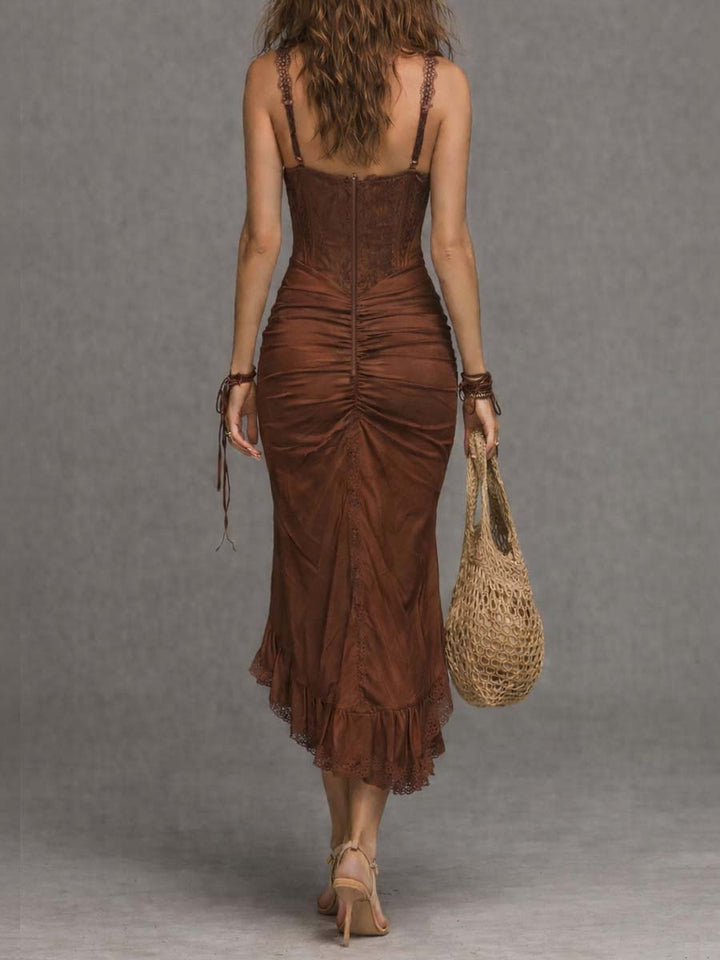 Sienna | Corset Midi Dress
