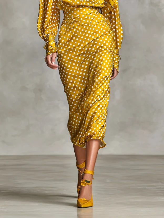 Dahlia | Polka Dot Two-Piece Set