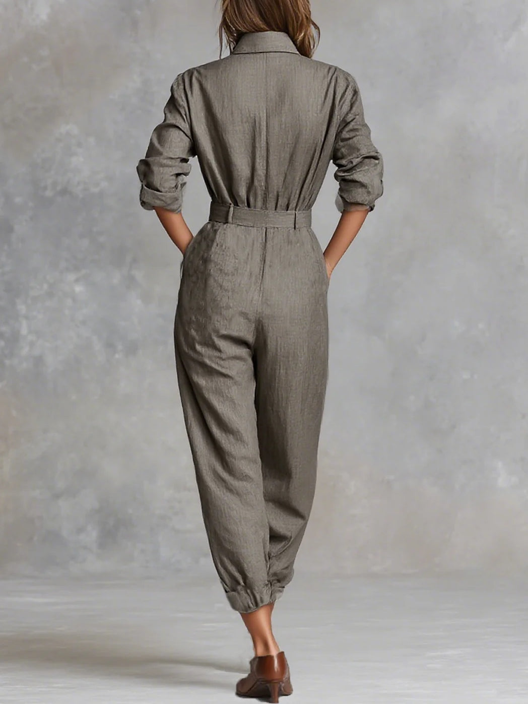Liam | Cotton and Linen Jumpsuit