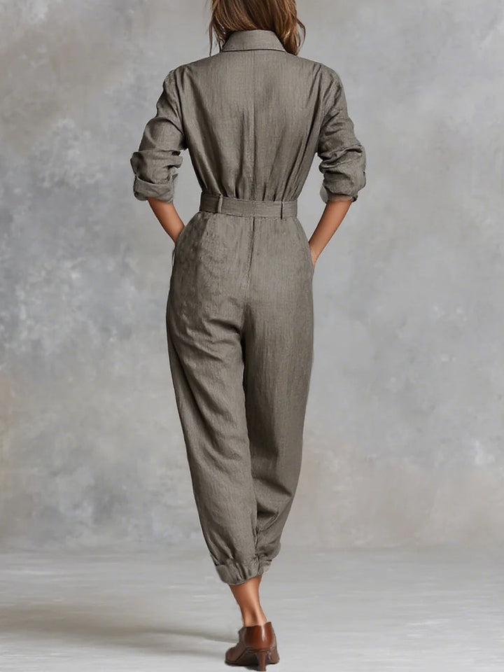 Liam | Cotton and Linen Jumpsuit