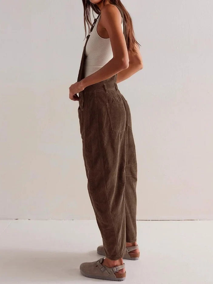 Jasper | Corduroy Workwear Jumpsuit