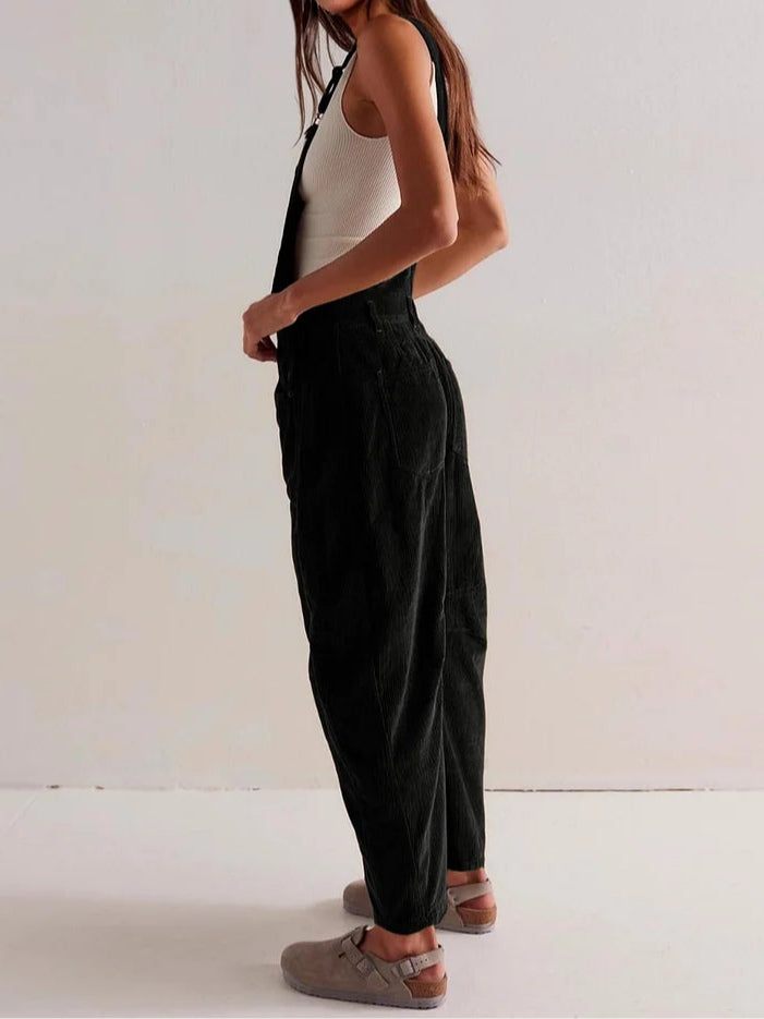 Jasper | Corduroy Workwear Jumpsuit