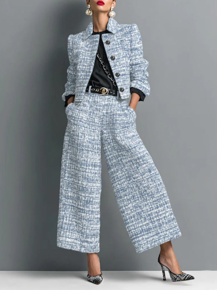 Tessa | Tweed Jacket and Pants Set