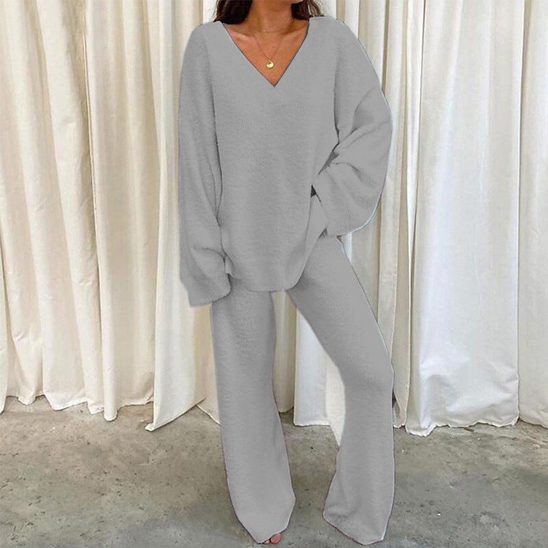 Sofia | V-neck Two-piece Set