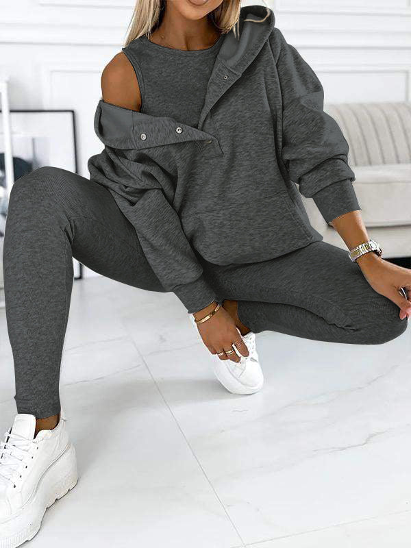Sophie | Three-Piece Sweatshirt Set