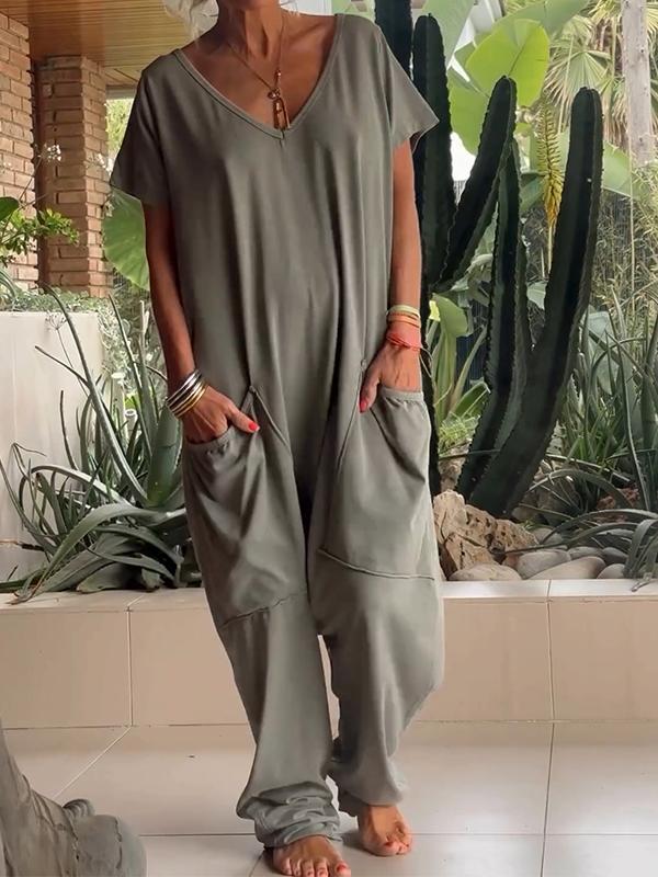 Sofia | V-neck Jumpsuit