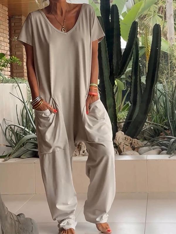 Sofia | V-neck Jumpsuit