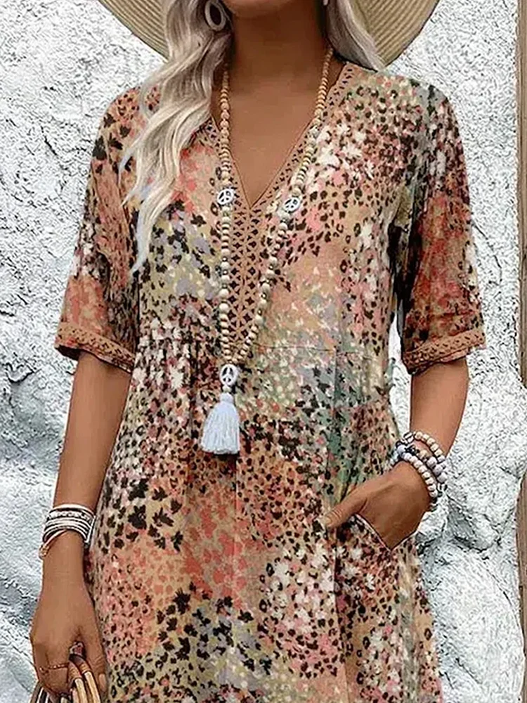 Veronica™ - Vibrant Midi Dress