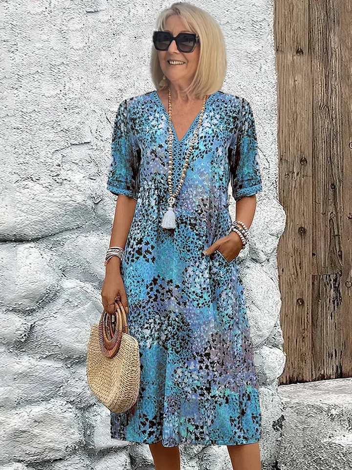 Veronica™ - Vibrant Midi Dress
