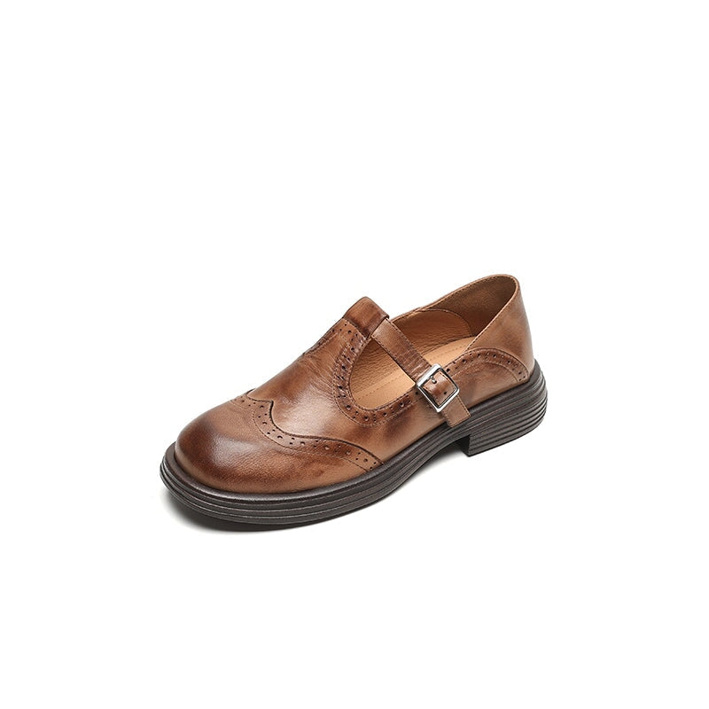 MATTEA™ | Elegant Mary Janes Made Of Leather