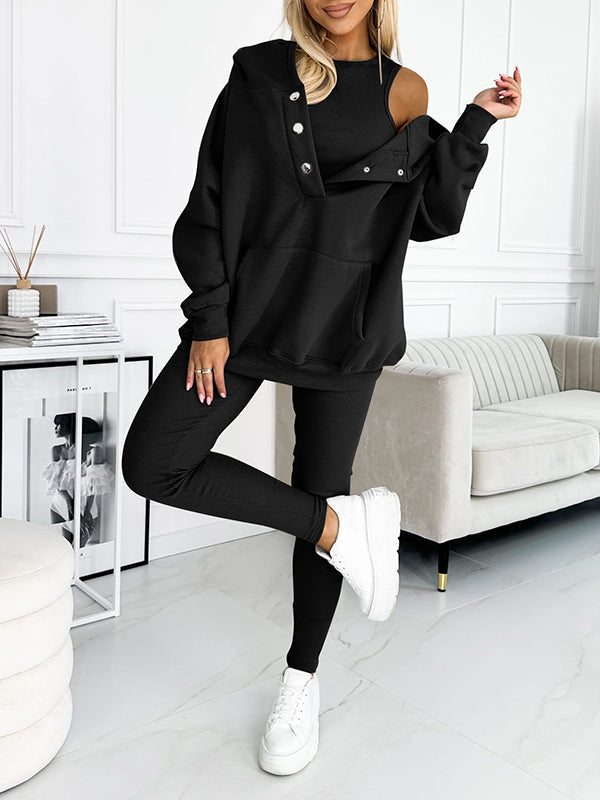 Sophie | Three-Piece Sweatshirt Set