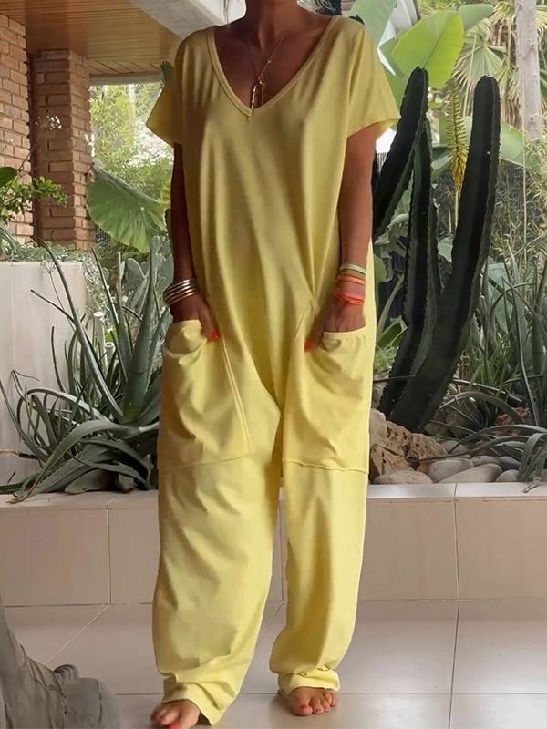 Sofia | V-neck Jumpsuit