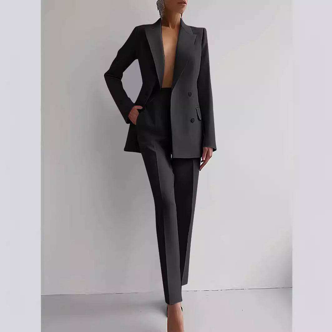 Sofia | Blazer & High Waist Pants Set