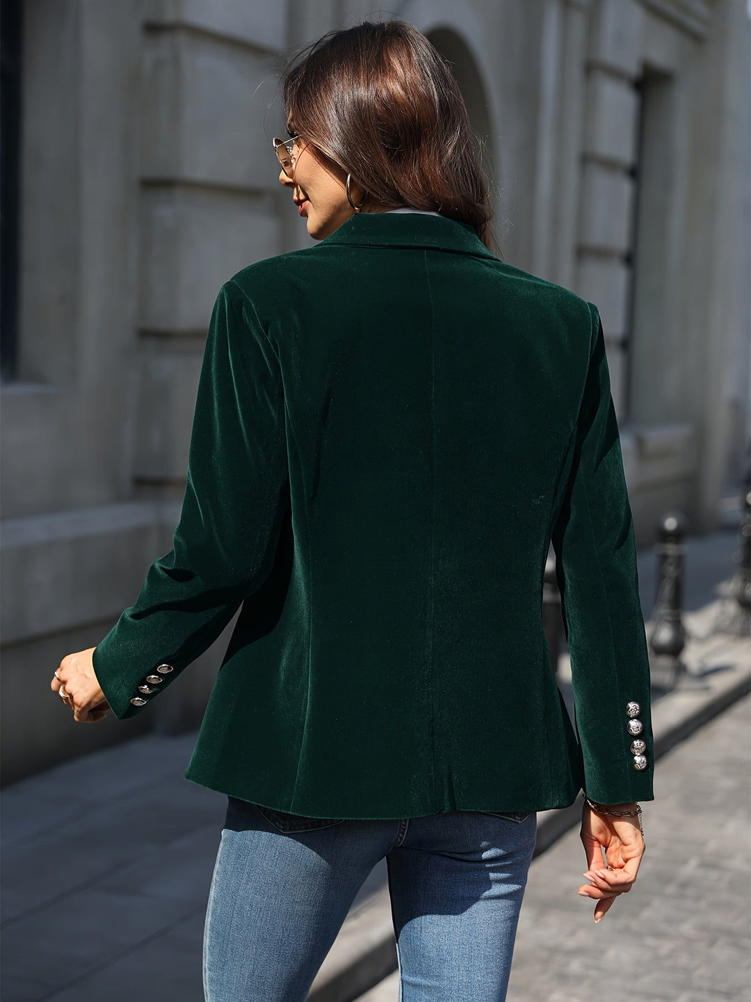Vincent | Velvet Slim-fit Suit Jacket