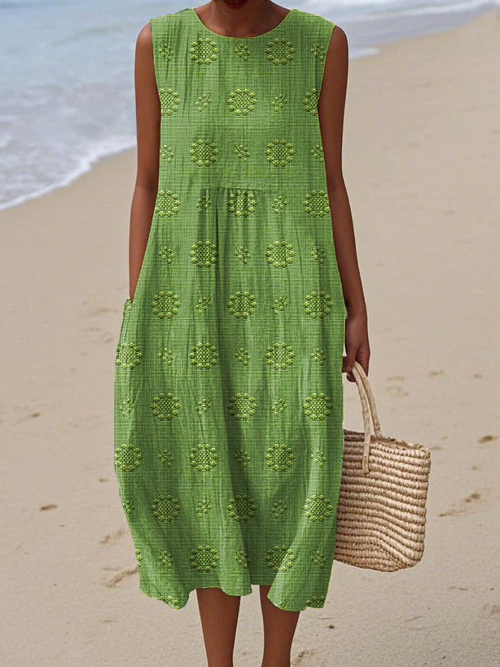 Beatrice | Elegant Sleeveless Dress with Pockets