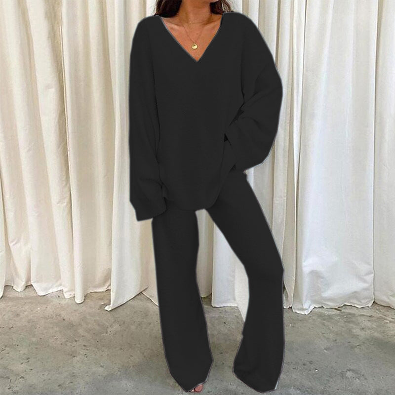 Sofia | V-neck Two-piece Set