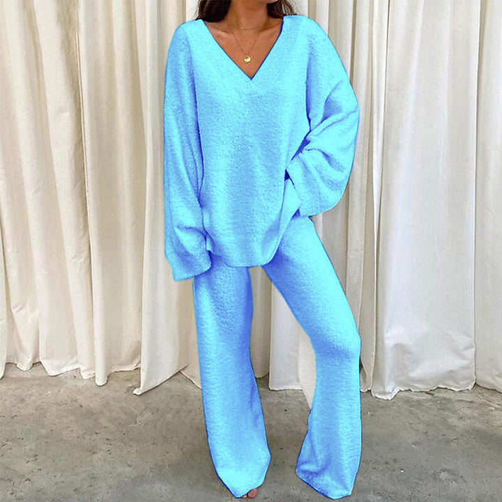 Sofia | V-neck Two-piece Set