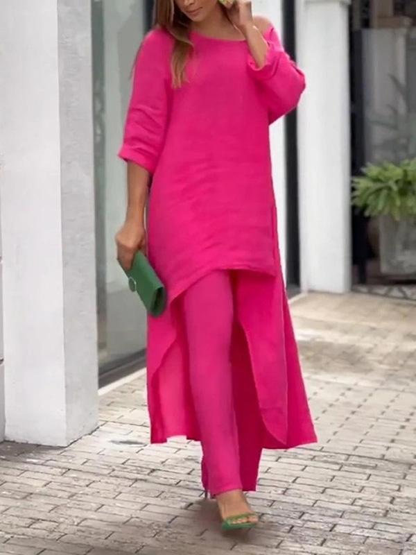Sienna | Solid Color Two-piece Set