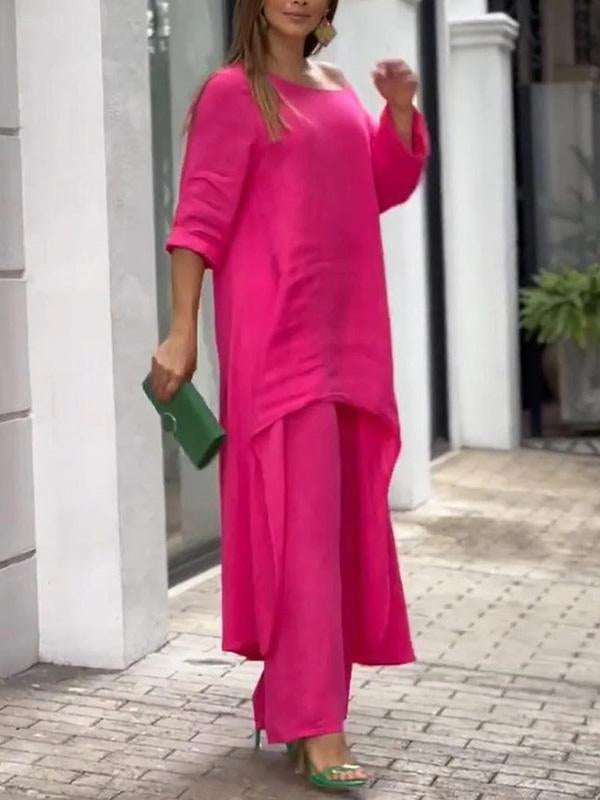 Sienna | Solid Color Two-piece Set