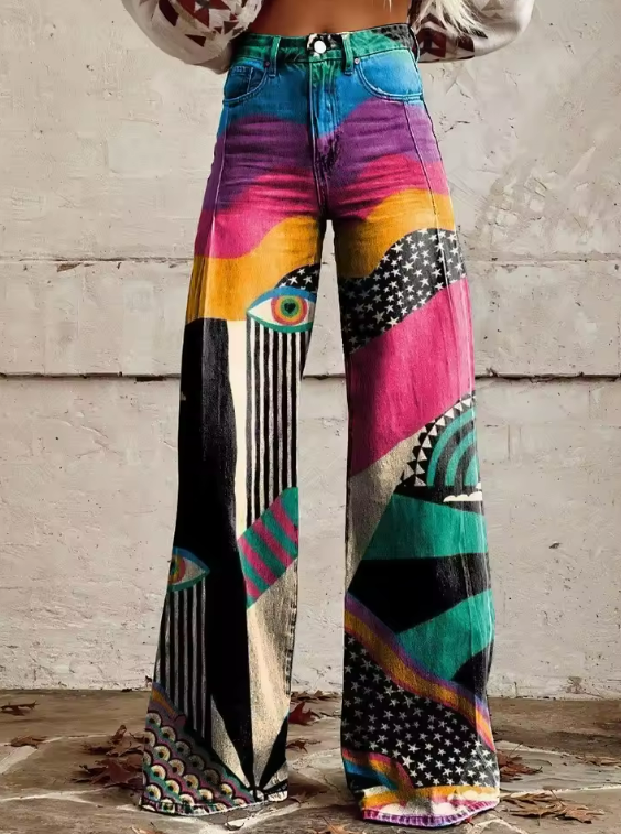 Talia | Boho Chic Flare Pants
