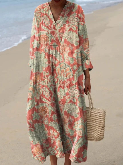 Quirine | Printed Summer Breeze Dress